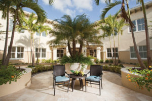 Horizon Bay Memory Care Courtyard