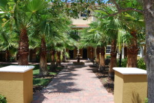 Harbor Oaks Town Homes Walkways